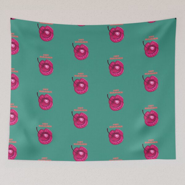 Item preview, hot summer lollipop lips-summer colors designed and sold by CareChoice.