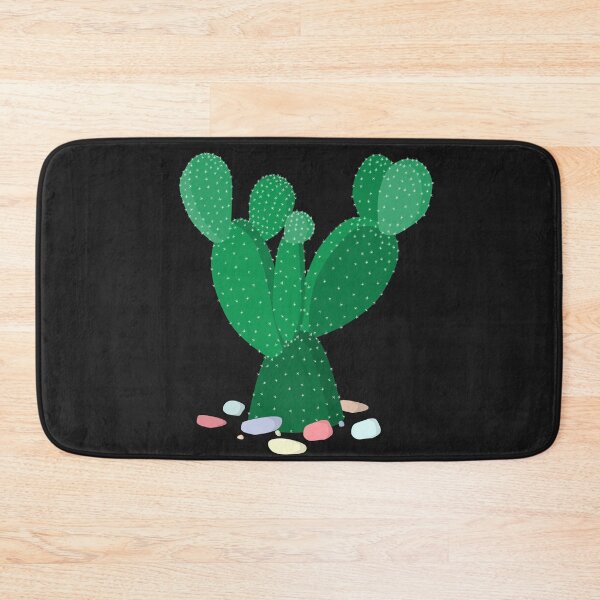 Item preview, Bunny Ear Cactus (Opuntia Microdasys) With Sea Stones designed and sold by On-The-Roof.