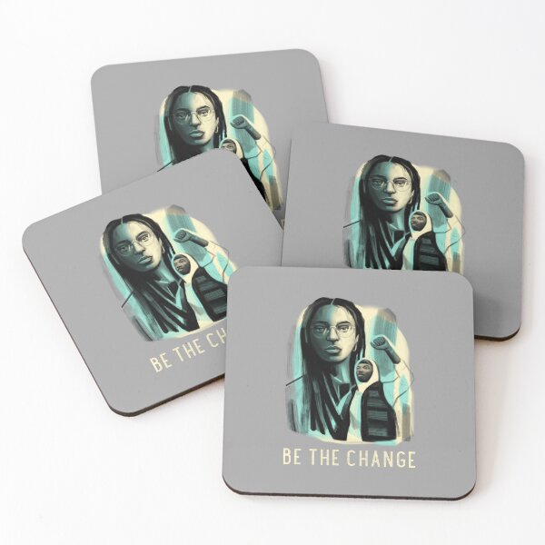 Item preview, BE THE CHANGE designed and sold by AladdinMktgs.