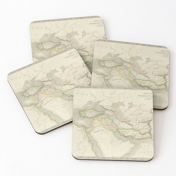 Item preview, Vintage Persian Empire Map (1844) Ancient Babylonian Civilization Atlas designed and sold by BravuraMedia.