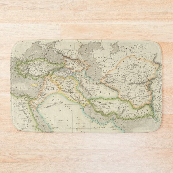 Item preview, Vintage Persian Empire Map (1844) Ancient Babylonian Civilization Atlas designed and sold by BravuraMedia.