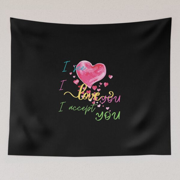 Item preview, I See I Love You I Accept You designed and sold by JoLiShop.