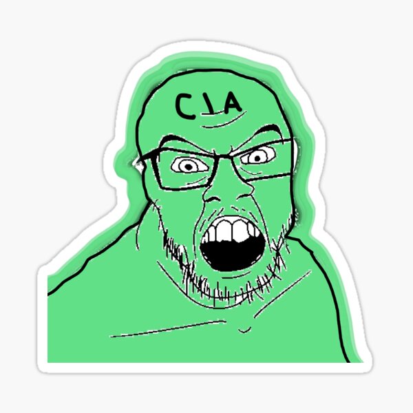 cia-glowing-agent-glowjak-sticker-for-sale-by-hidde-j-redbubble