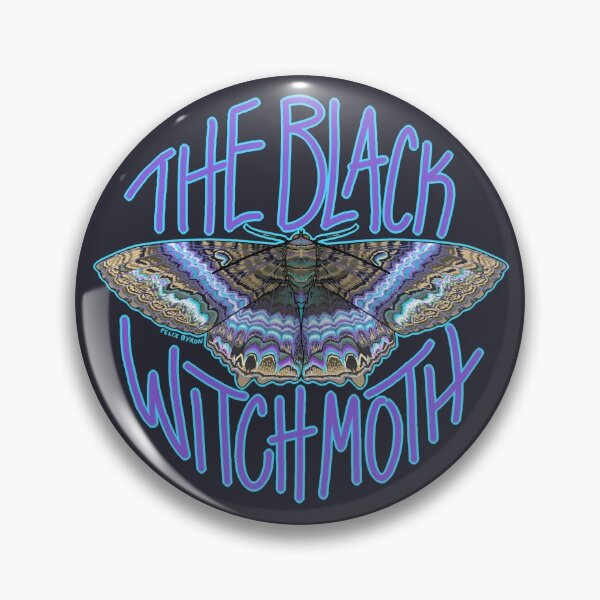 Item preview, Black Witch Moth designed and sold by hellllbent.