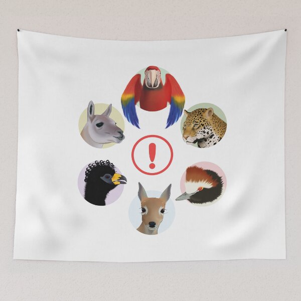 Item preview, Endangered species designed and sold by Diversity-illus.