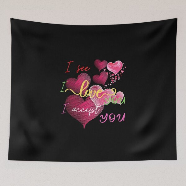 Item preview, I See I Love You I Accept You designed and sold by JoLiShop.