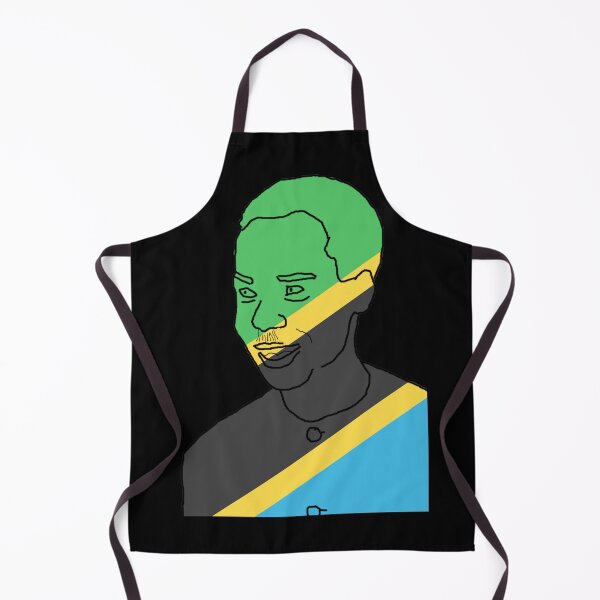 Item preview, Julius Nyerere Tanzania Flag designed and sold by RevolutionInPaint.