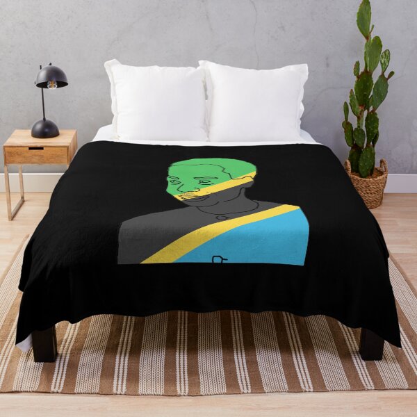 Item preview, Julius Nyerere Tanzania Flag designed and sold by RevolutionInPaint.