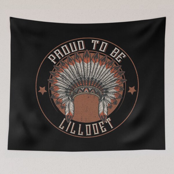 Item preview, Native American Tribe Indigenous People :Native American Proud to be Lillooet Tribe Headdress- Native American Shirt- First Nation Lillooet Shirt- Lillooet Gift designed and sold by nativeStor.