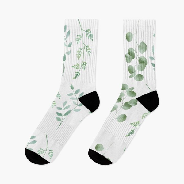 Item preview, cute little green watercolor plants designed and sold by Pauli-.
