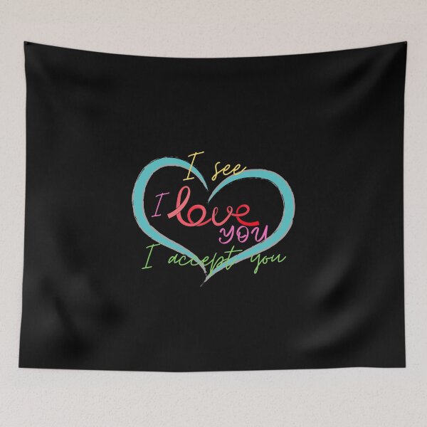 Item preview, I See I Love You I Accept You designed and sold by JoLiShop.