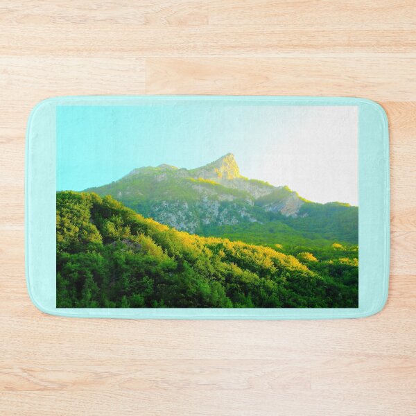 Item preview, Sibillini mountains with a crest resembling a side face designed and sold by Kristina Drozd.