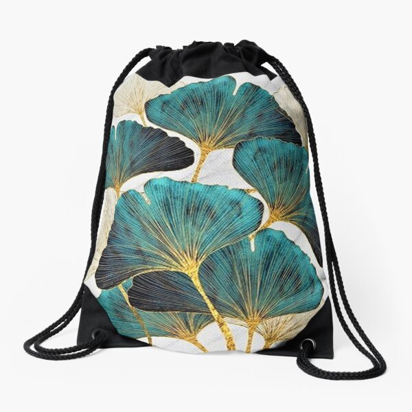 Botanical Drawstring Bags for Sale