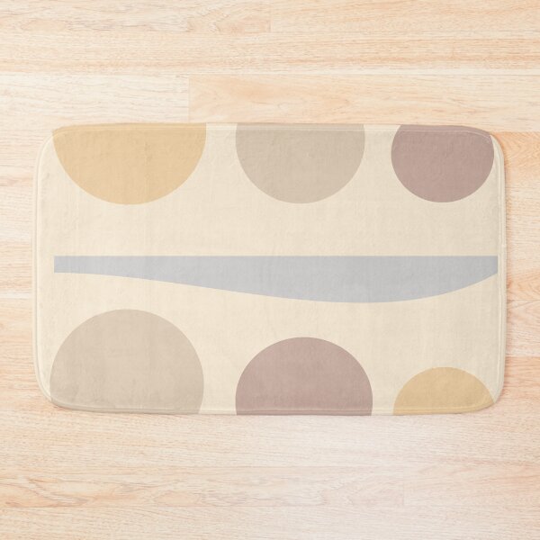 Item preview, Neutral abstract art, circle geometric art designed and sold by hvasilevshop.