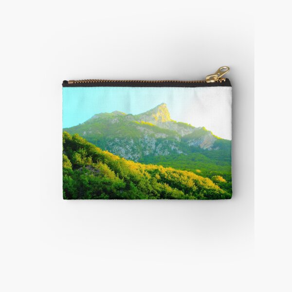 Item preview, Sibillini mountains with a crest resembling a side face designed and sold by Kristina Drozd.