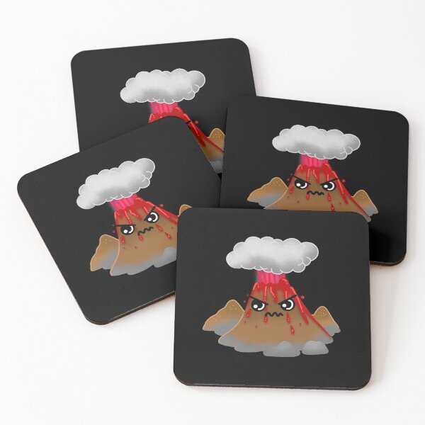 Item preview, Cute exploding volcano! designed and sold by jazzydevil.