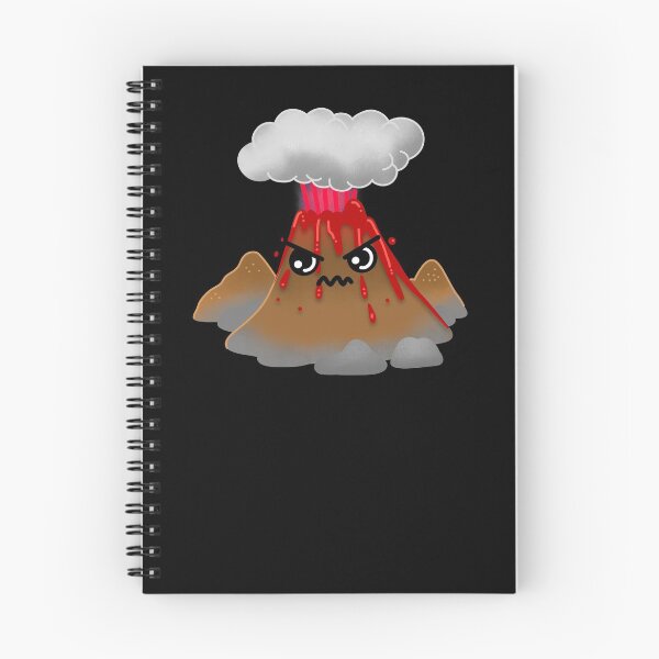Item preview, Cute exploding volcano! designed and sold by jazzydevil.