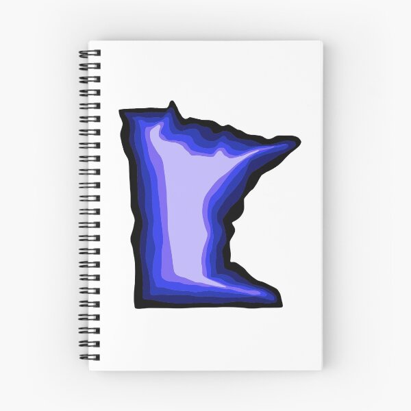 Item preview, Blue and Purple Minnesota MN designed and sold by hopecope.