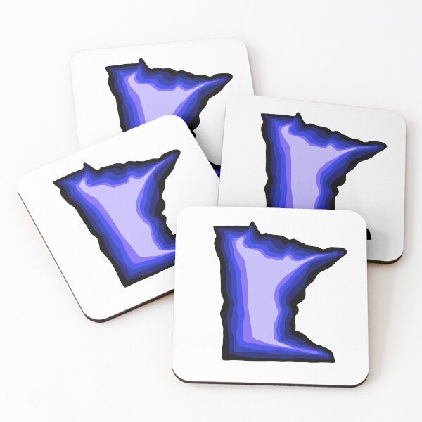 Item preview, Blue and Purple Minnesota MN designed and sold by hopecope.