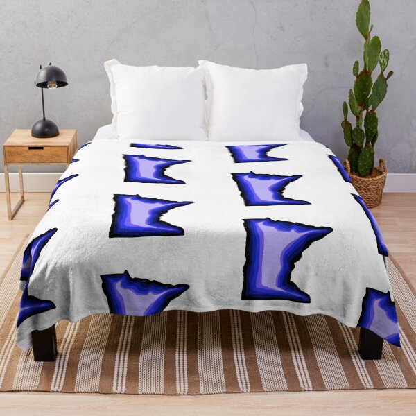 Item preview, Blue and Purple Minnesota MN designed and sold by hopecope.