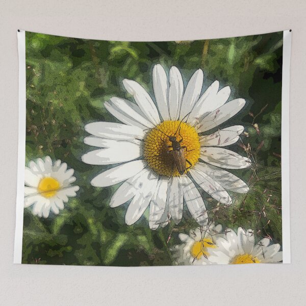 Item preview, Beetle in a daisyflower designed and sold by Greengardens36.