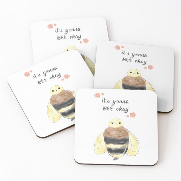 Item preview, It's gonna BEE okay - Motivational Quote designed and sold by Taladesignlab.