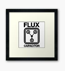 Flux Capacitor Framed Print