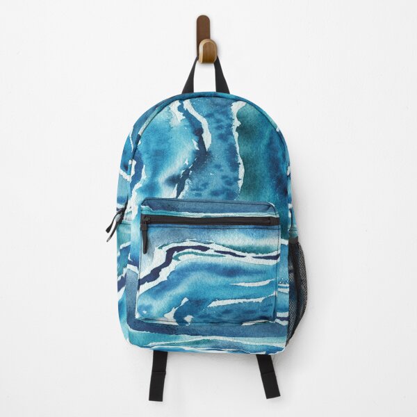 Item preview, Blue And Turquoise Abstract Wave Of The Ocean Seascape II designed and sold by Irina Sztukowski.