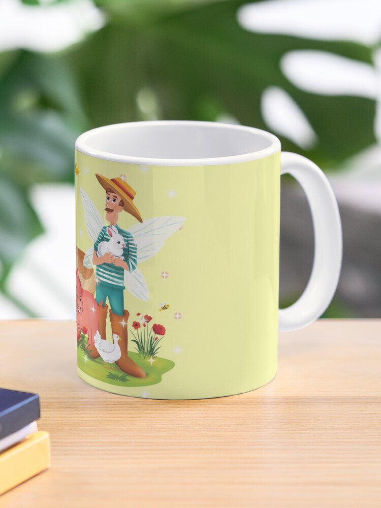 Thumbnail 1 of 6, Coffee Mug, Magical Fairy Farm Life With Jonathan The Fairy Farmer™ designed and sold by TeelieTurner.