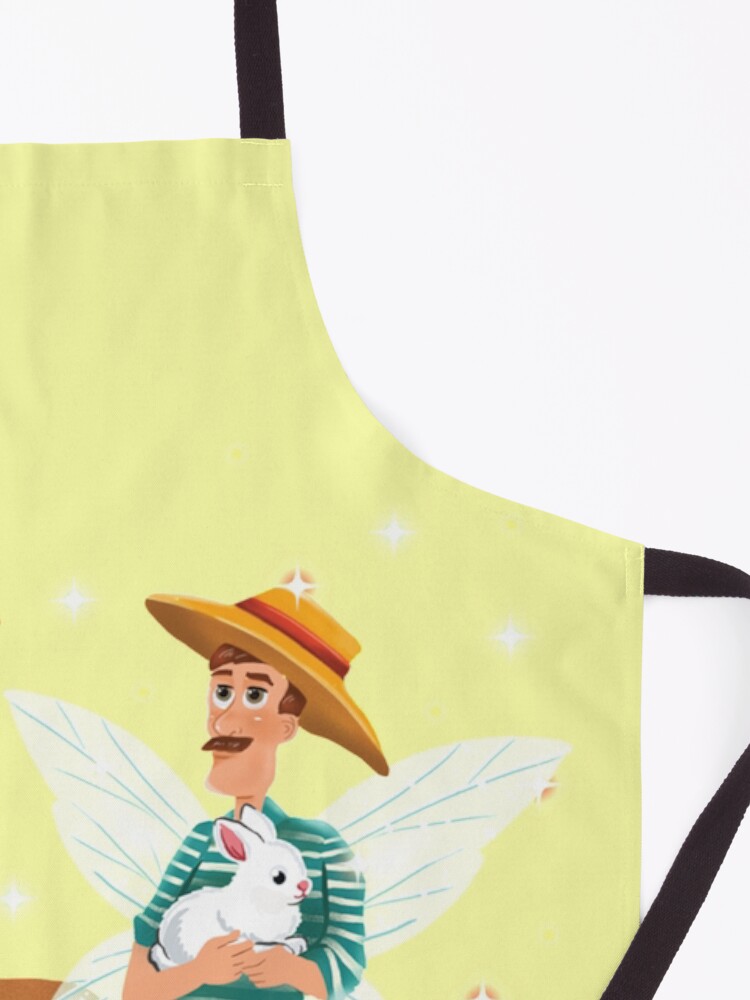 Thumbnail 3 of 6, Apron, Magical Fairy Farm Life With Jonathan The Fairy Farmer™ designed and sold by TeelieTurner.