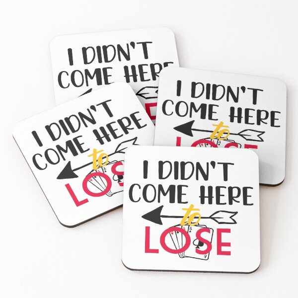 Item preview, I didn't come here to lose - Funny poker t-shirt, Gift for poker lovers, Gift for poker players designed and sold by LahcenIqbi.