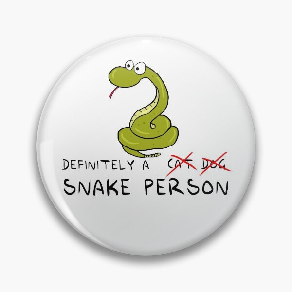 Item preview, Definitely a Snake Person, Sarcastic Saying Idea designed and sold by GoldenGerrari.