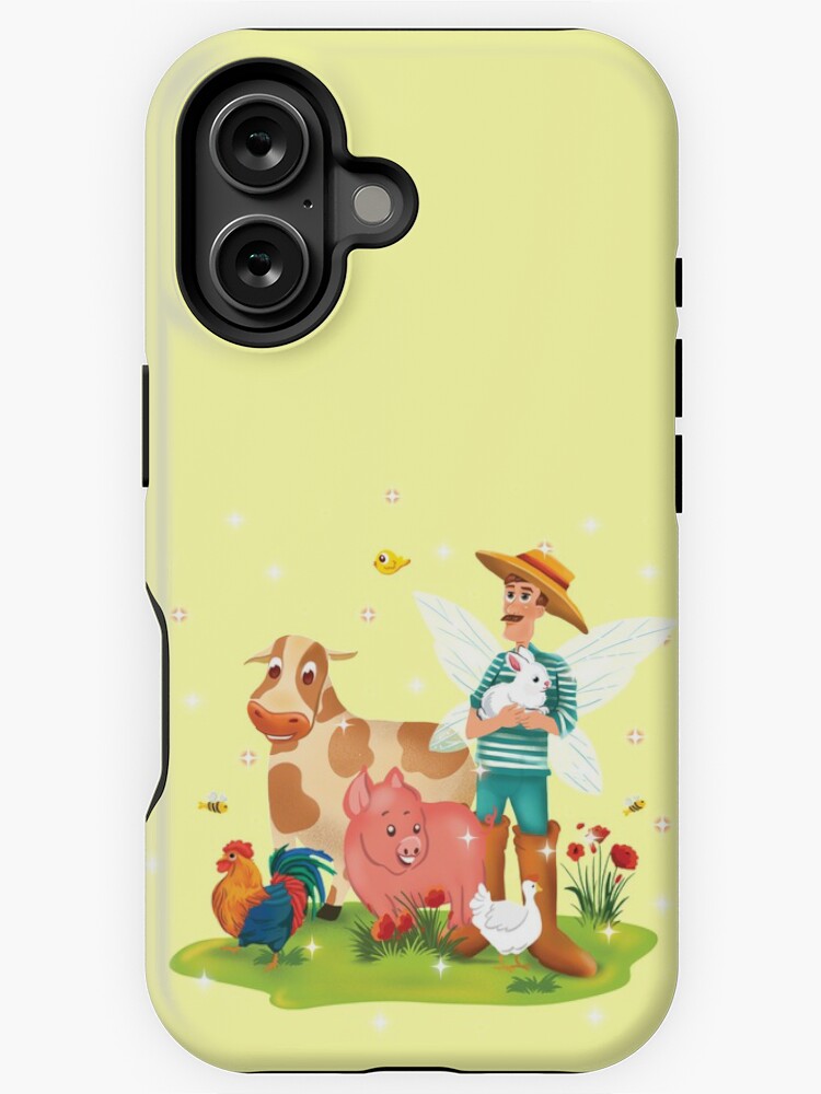Thumbnail 1 of 4, iPhone Case, Magical Fairy Farm Life With Jonathan The Fairy Farmer™ designed and sold by TeelieTurner.