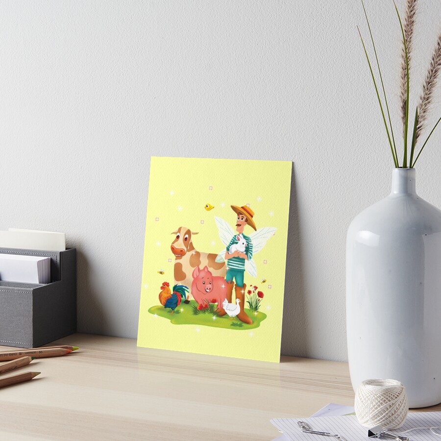 Item preview, Art Board Print designed and sold by TeelieTurner.