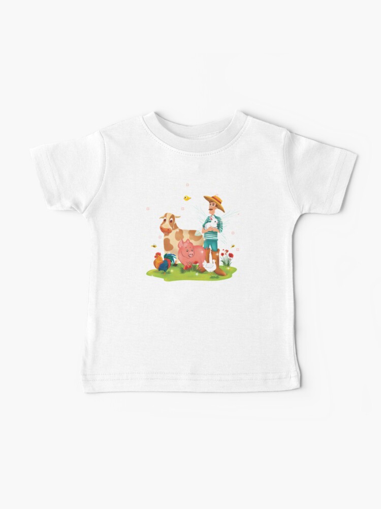 Thumbnail 1 of 2, Baby T-Shirt, Magical Fairy Farm Life With Jonathan The Fairy Farmer™ designed and sold by TeelieTurner.
