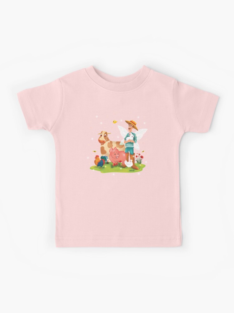 Thumbnail 1 of 2, Kids T-Shirt, Magical Fairy Farm Life With Jonathan The Fairy Farmer™ designed and sold by TeelieTurner.