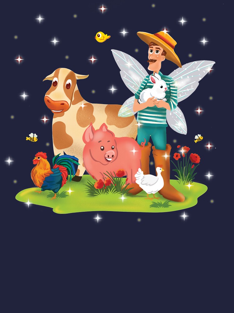 Thumbnail 5 of 5, Toddler Pullover Hoodie, Magical Fairy Farm Life With Jonathan The Fairy Farmer™ designed and sold by TeelieTurner.