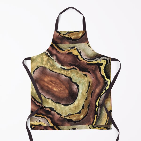 Item preview, Brown Beige Abstract Agate Stone Organic Lines III designed and sold by Irina Sztukowski.