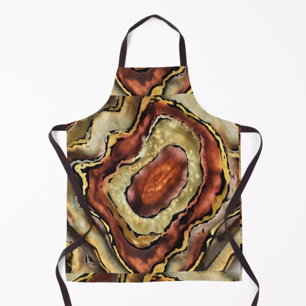 Item preview, Brown Beige Abstract Agate Stone Organic Lines IV designed and sold by Irina Sztukowski.