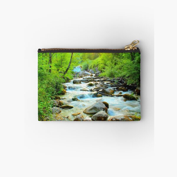Item preview, Mystic sun illuminating the Ambro river with gleaming waters designed and sold by Kristina Drozd.