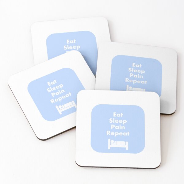 Item preview, Eat Sleep Pain Repeat  designed and sold by alishawhittam.