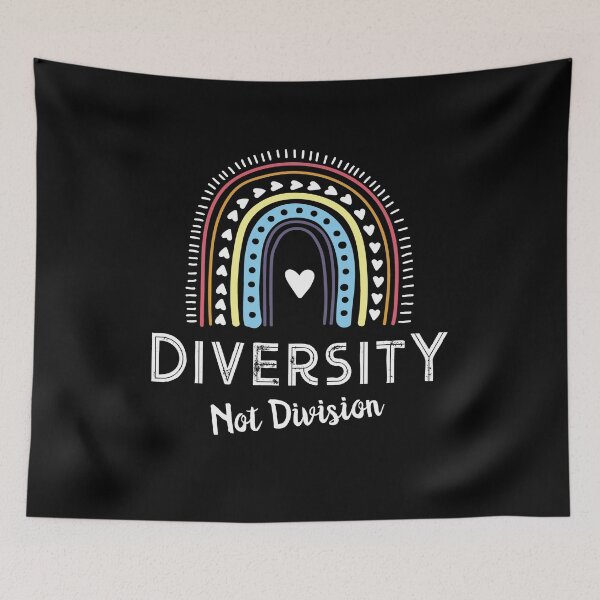 Artikelvorschau, Diversity Not Division LGBT Pride Month entworfen und verkauft von Dressed For  Duty.