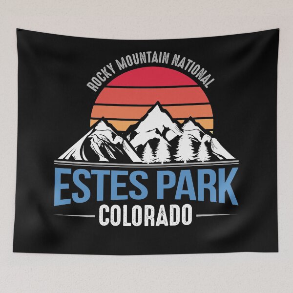 Item preview, Estes Park Colorado Rocky Mountain National, Mountain and hiking lovers designed and sold by Pau Baz.