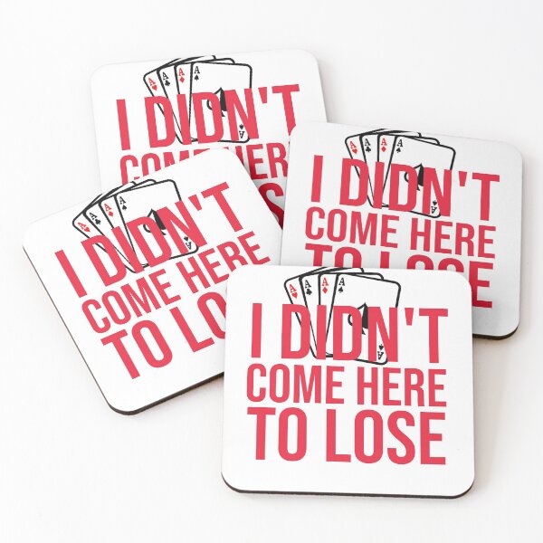 Item preview, I didn't come here to lose - Funny poker t-shirt, Gift for poker lovers, Gift for poker players designed and sold by LahcenIqbi.