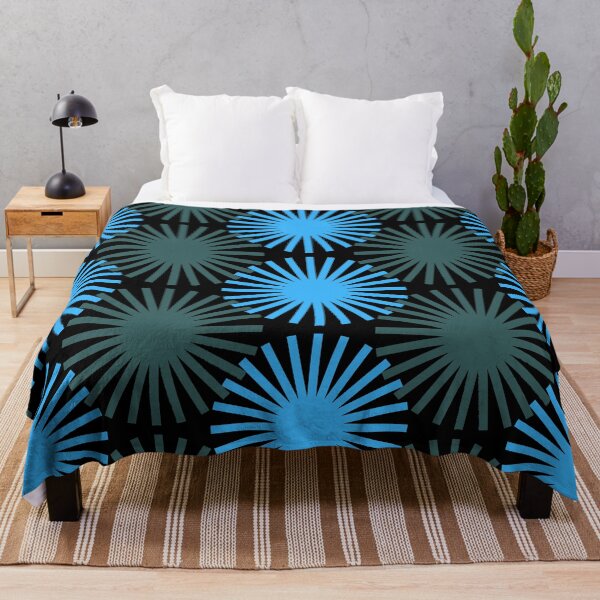 Item preview, TRIPPY ILLUSION | 3D DESIGN | 3D EFFECT | BROWN | BABY BLUE | ALL OVER | FULL PATTERN DESIGN designed and sold by desiigned.