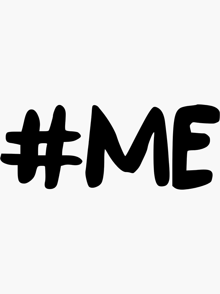 quot #ME quot Sticker for Sale by alishawhittam Redbubble