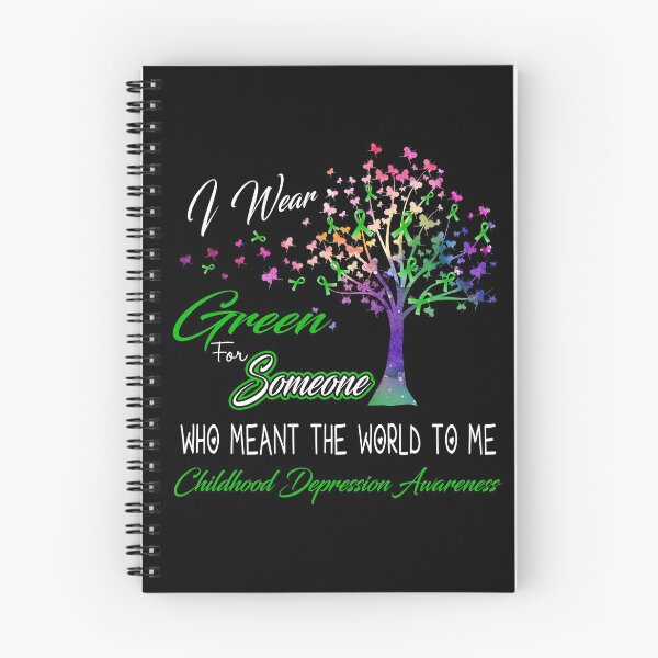 Item preview, I Wear Green For Someone Childhood Depression Awareness designed and sold by Gillosina.