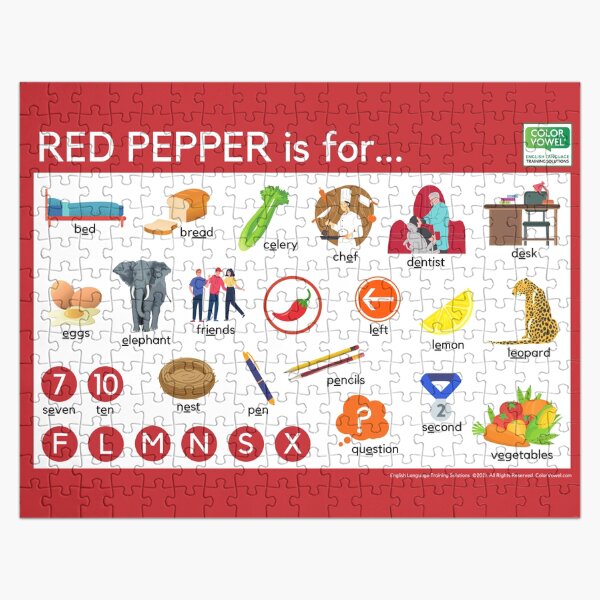Copy of RED PEPPER is for... Jigsaw Puzzle