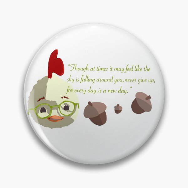 Item preview, Chicken Little Quote designed and sold by Madie Clum.