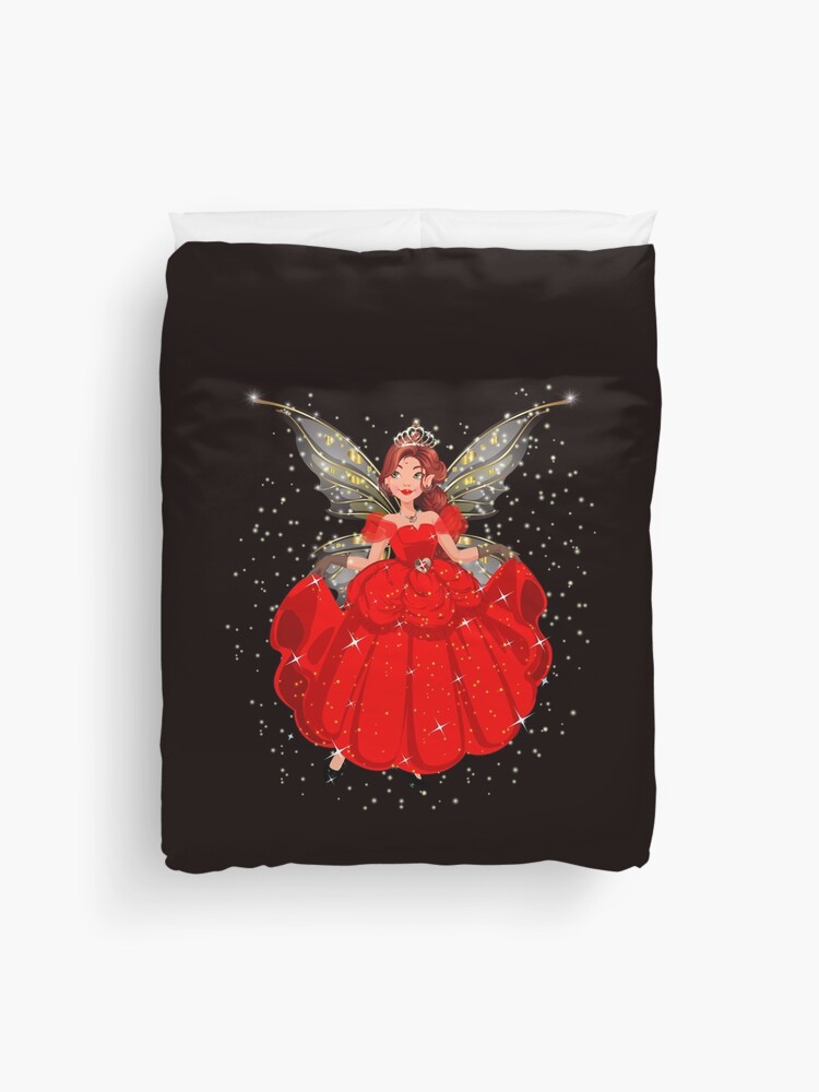 Thumbnail 1 of 2, Duvet Cover, How Gigi Becomes A Chic Magical Fairy™ designed and sold by TeelieTurner.